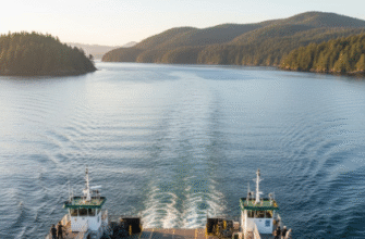 San Juan Islands Scenic Byway Washington Island to Island Ferry