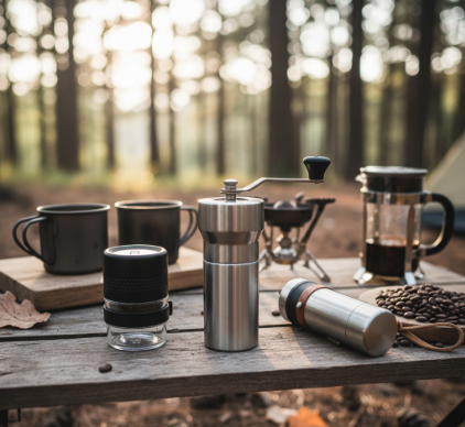 Portable Coffee Grinders for Fresh Brew While Camping