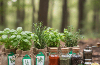 Portable Camping Herb Gardens and Fresh Seasoning Solutions