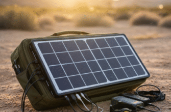Portable Solar Panels for Charging Devices During Off Grid Camping